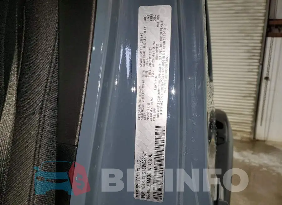 1C4PJXDG7SW629671 Photo# 13