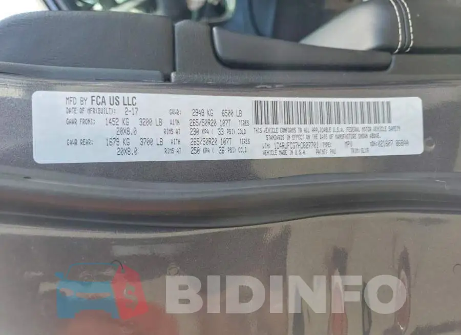 1C4RJFCG7HC827701 Photo# 13