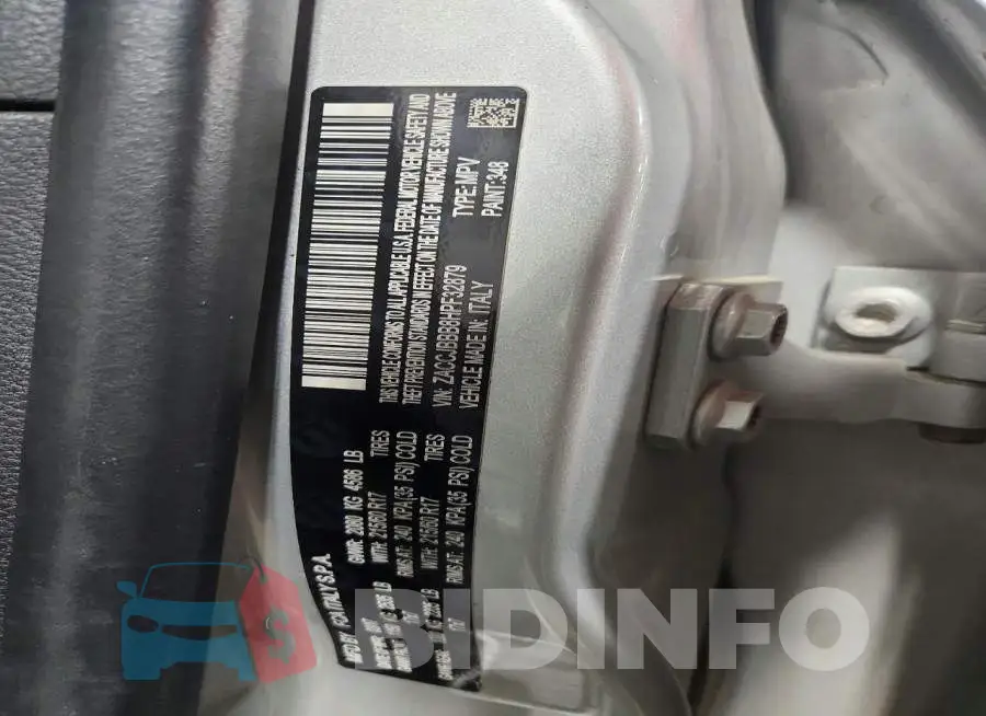 ZACCJBBB8HPF32879 Photo# 14