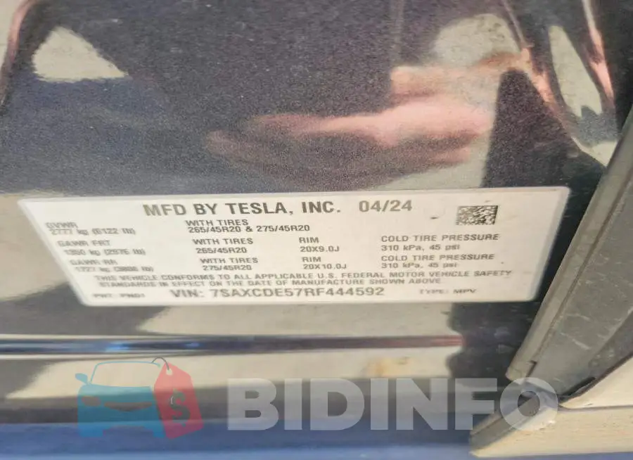 7SAXCDE57RF444592 Photo# 13