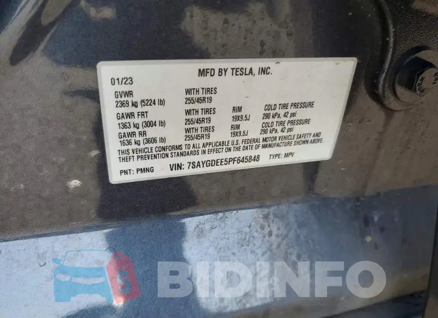 7SAYGDEE5PF645848 Photo# 12