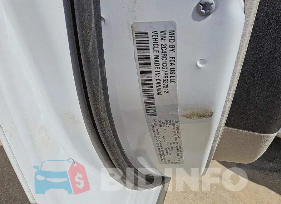 2C4RC1CG7PR537512 Photo# 14