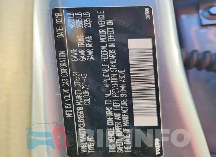 LYV402TK2JB185618 Photo# 12