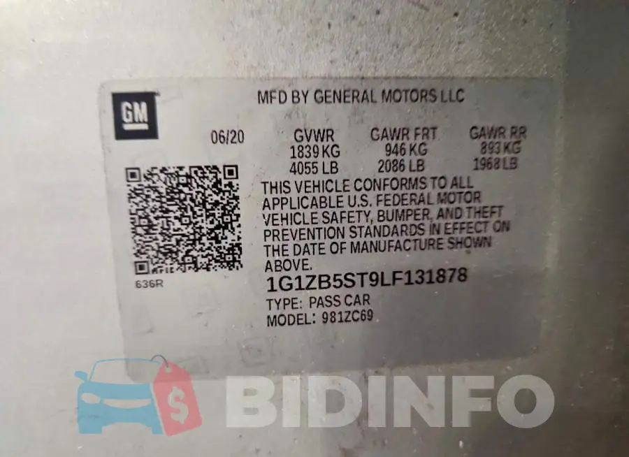 1G1ZB5ST9LF131878 Photo# 12