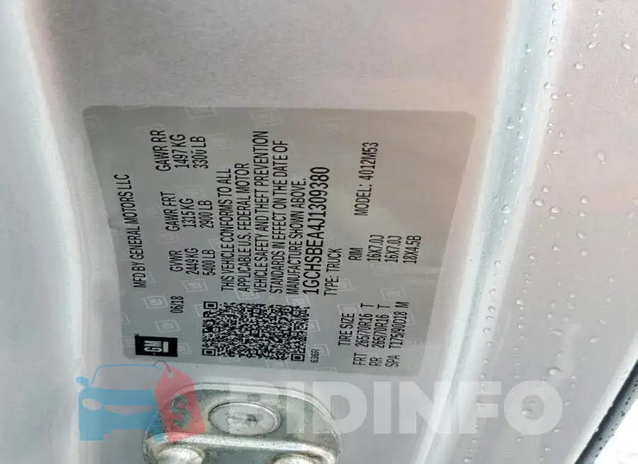 1GCHSBEA4J1309380 Photo# 12
