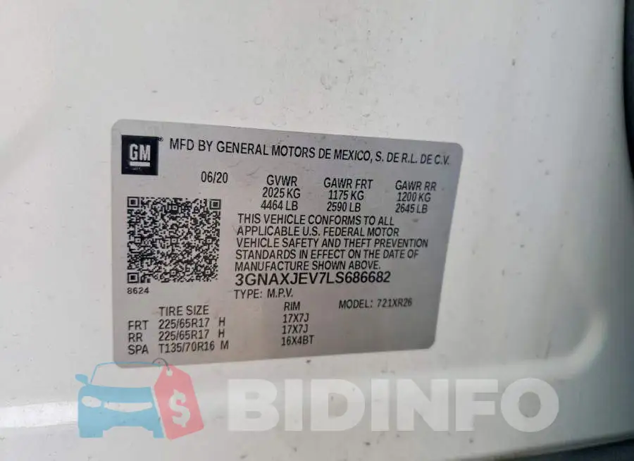 3GNAXJEV7LS686682 Photo# 12
