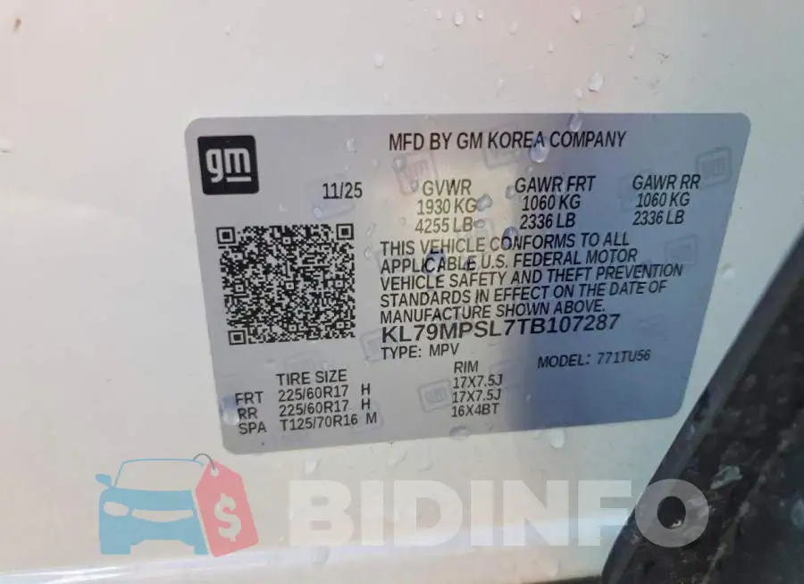 KL79MPSL7TB107287 Photo# 14