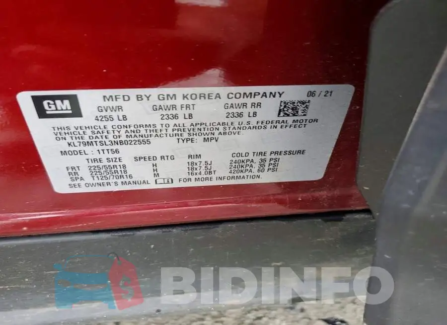 KL79MTSL3NB022555 Photo# 13