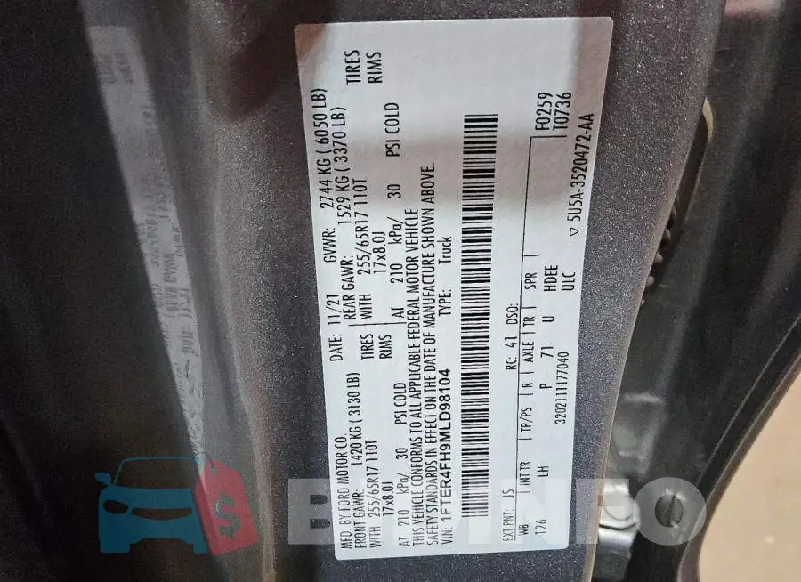 1FTER4FH9MLD98104 Photo# 12