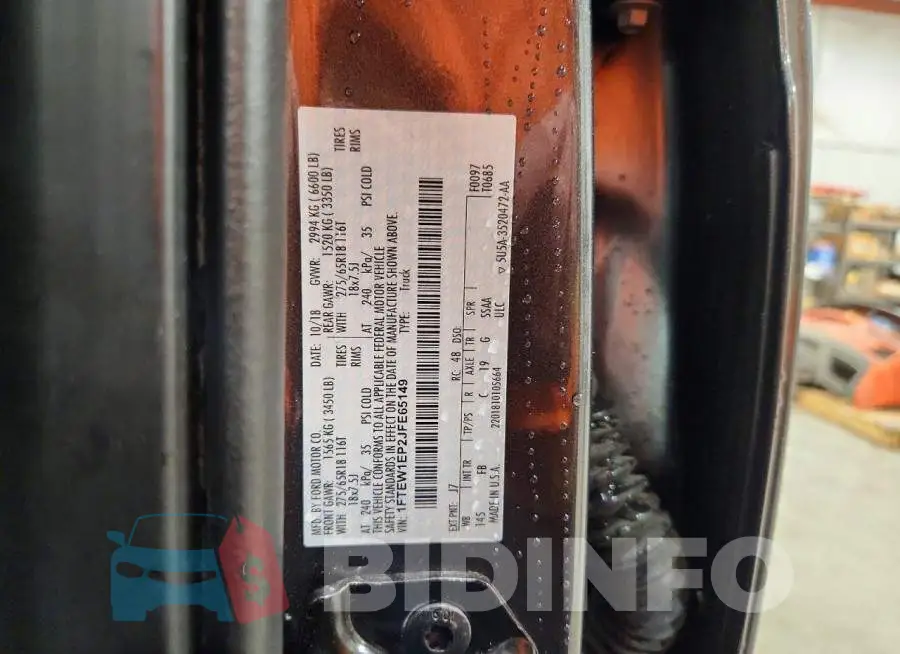 1FTEW1EP2JFE65149 Photo# 12