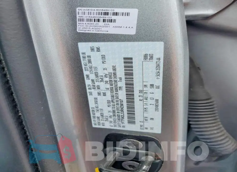 1FTFW2L53RKE90107 Photo# 12