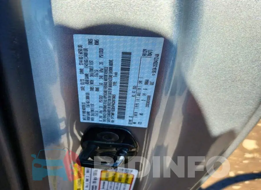 1FTMF1EB5PKD97865 Photo# 13