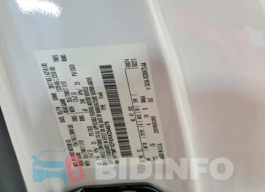 1FTMF1EPXKKD64879 Photo# 12
