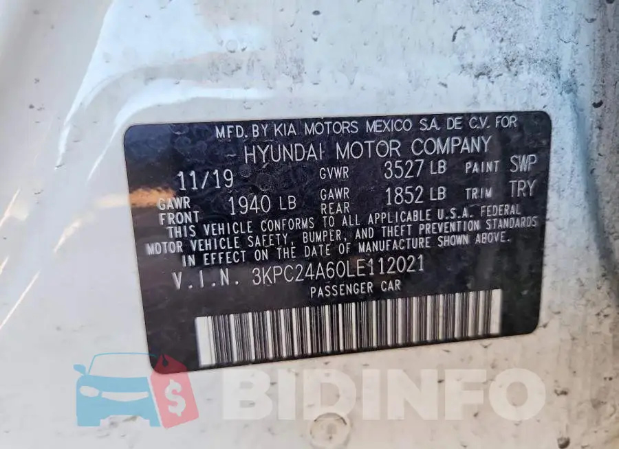 3KPC24A60LE112021 Photo# 13