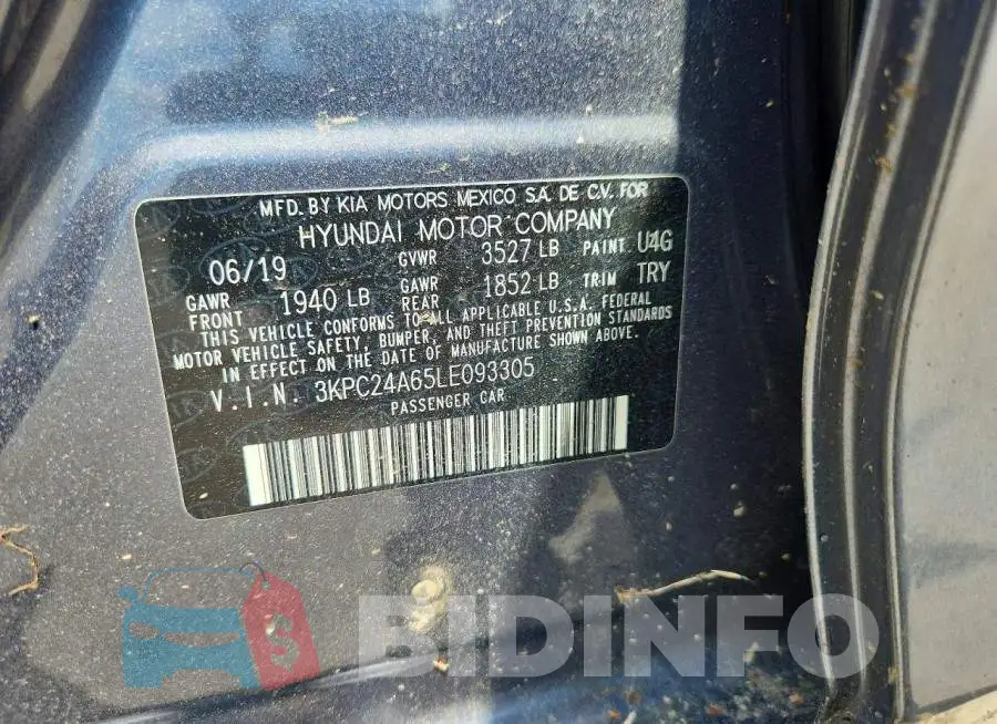 3KPC24A65LE093305 Photo# 12