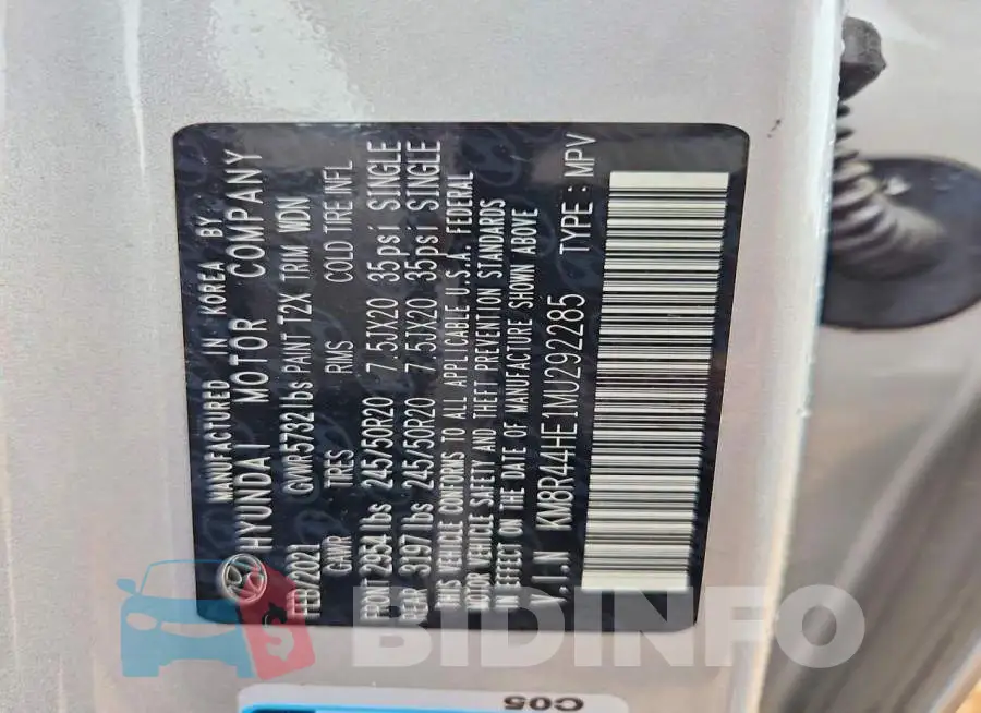 KM8R44HE1MU292285 Photo# 14