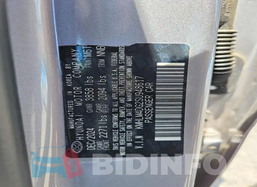 KMHLM4DG2SU948617 Photo# 13