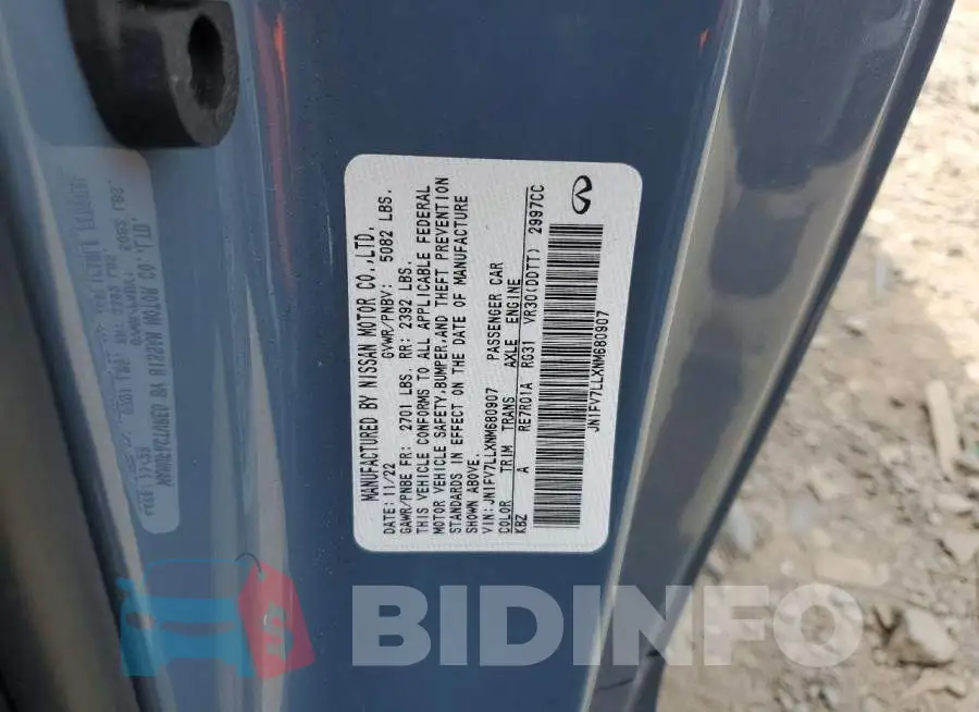 JN1FV7LLXNM680907 Photo# 12
