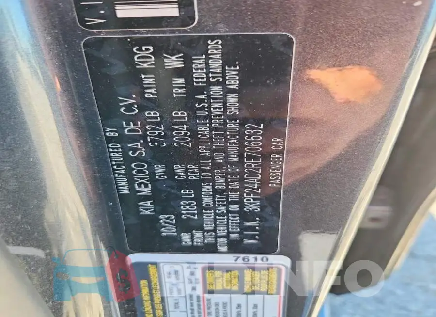3KPF24AD2RE706632 Photo# 12