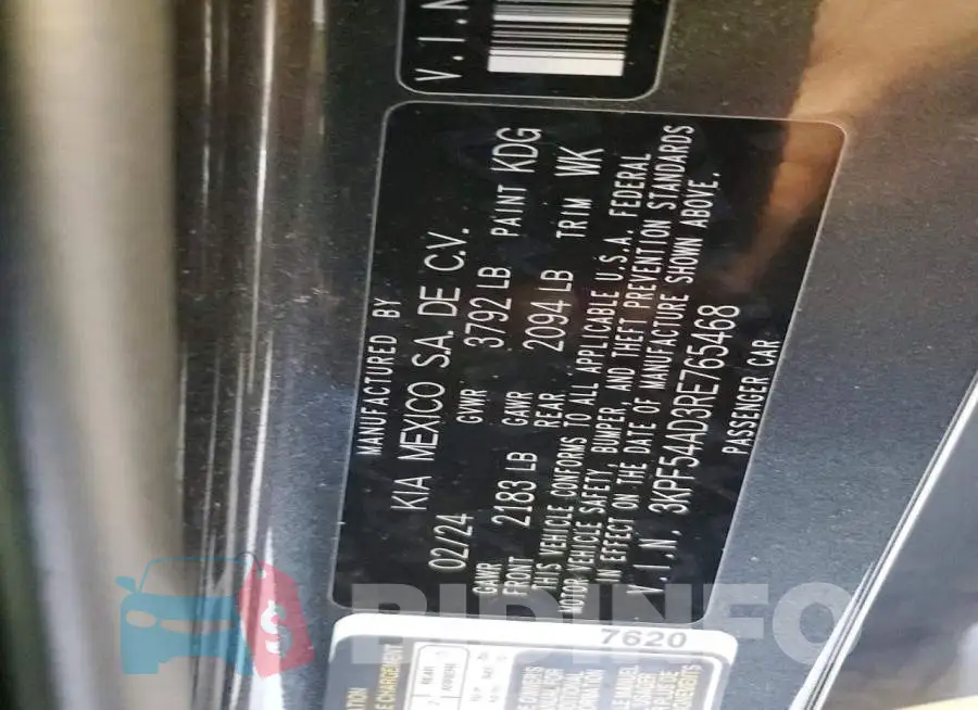 3KPF54AD3RE765468 Photo# 12