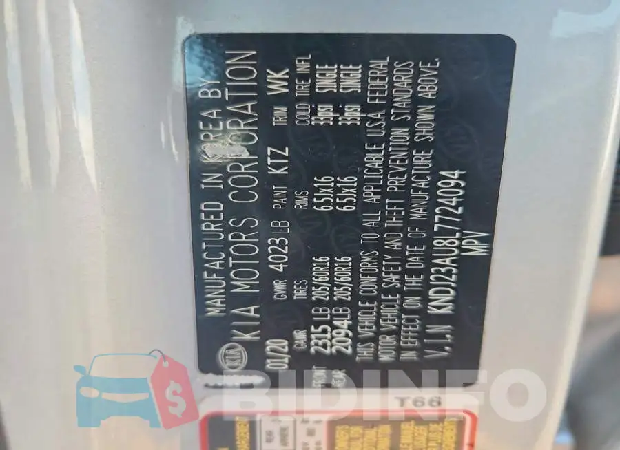 KNDJ23AU8L7724094 Photo# 13