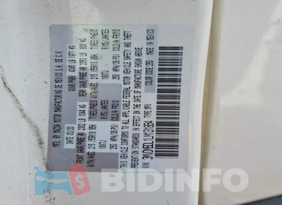 3MVDMBDL1LM131864 Photo# 13
