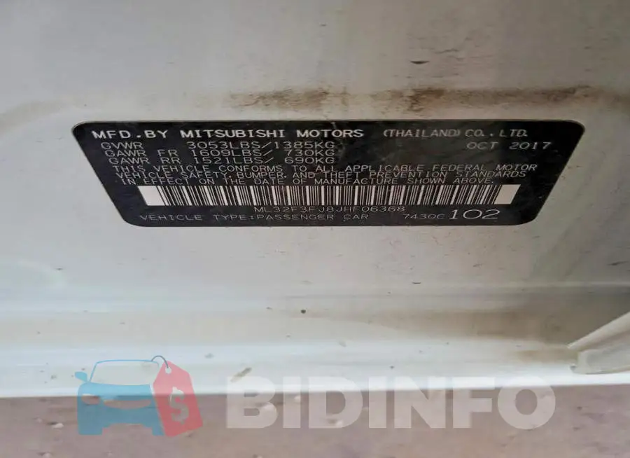 ML32F3FJ8JHF06368 Photo# 12