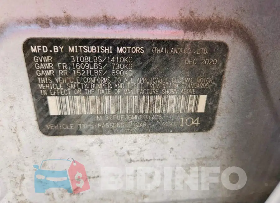 ML32FUFJ6MHF03723 Photo# 12