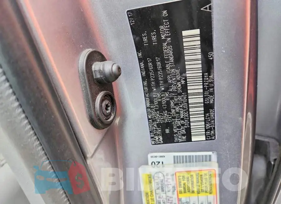 5TDYZ3DC1JS910401 Photo# 13