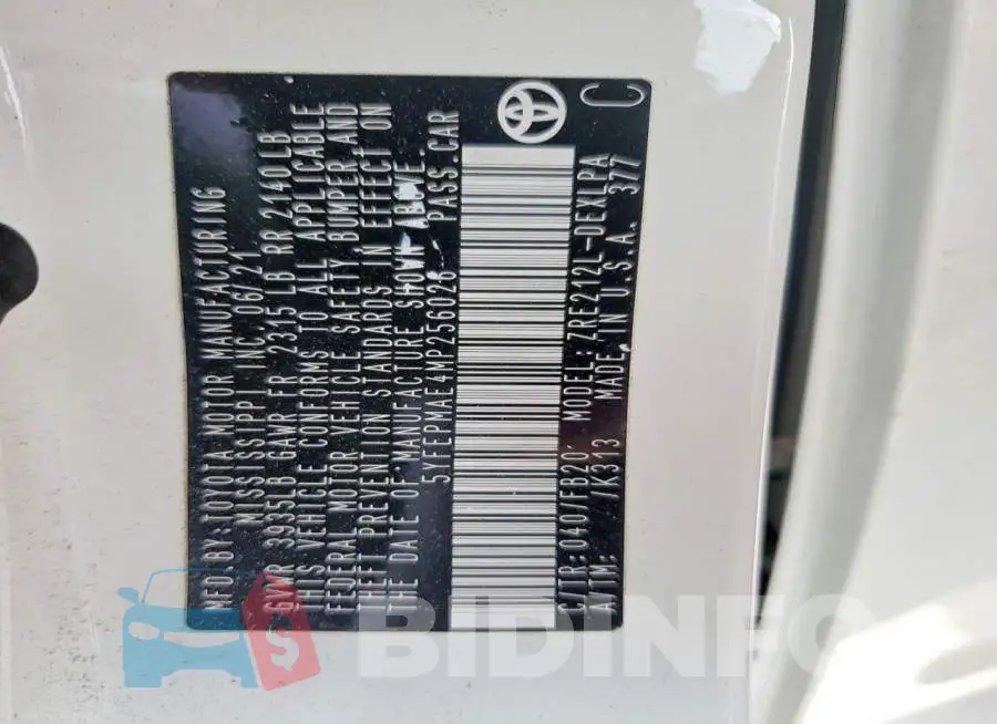 5YFEPMAE4MP256026 Photo# 12