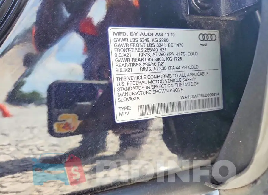 WA1LXAF78LD000614 Photo# 13