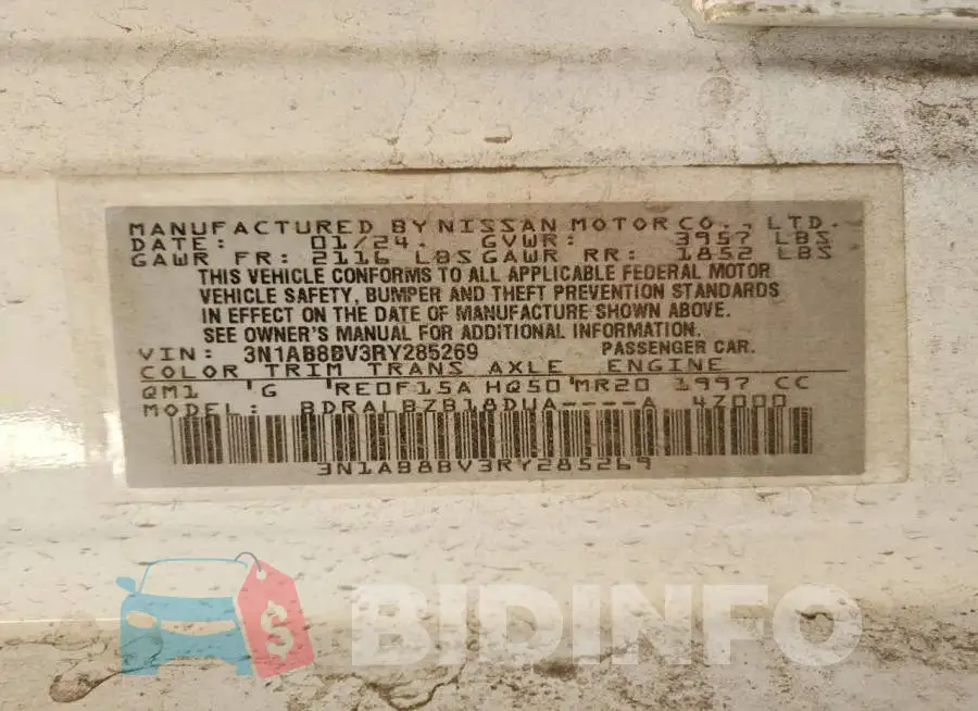 3N1AB8BV3RY285269 Photo# 12