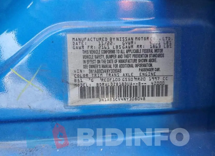 3N1AB8CV4NY308048 Photo# 12