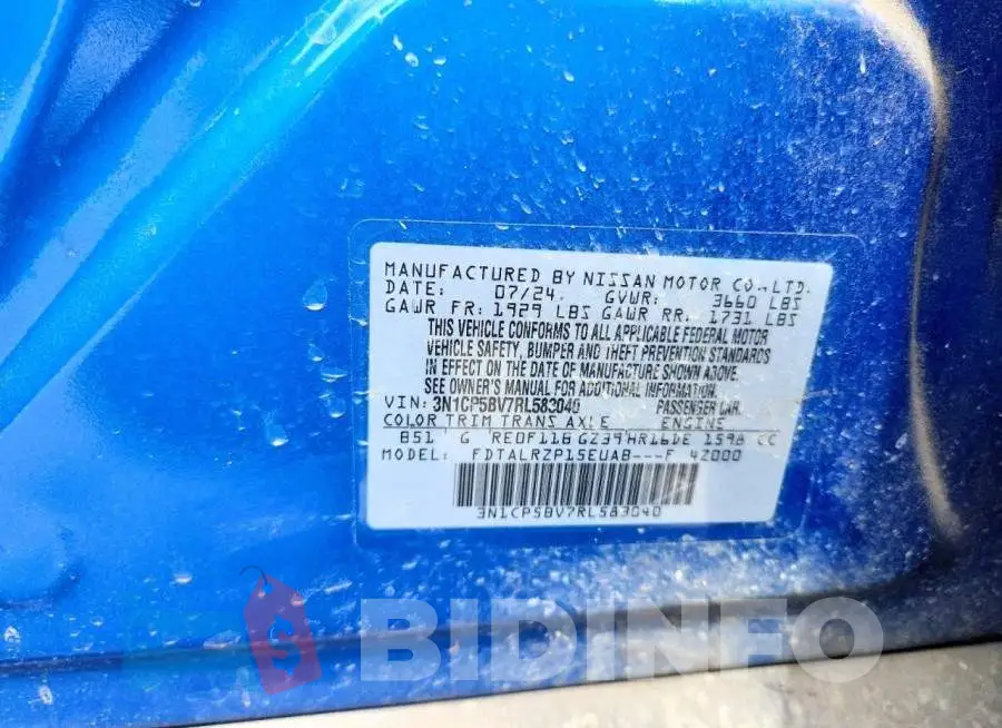 3N1CP5BV7RL583040 Photo# 13