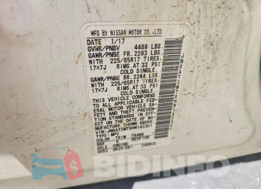 JN8AT2MT8HW142301 Photo# 12