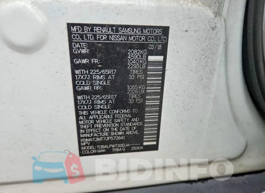 KNMAT2MT7JP572641 Photo# 13