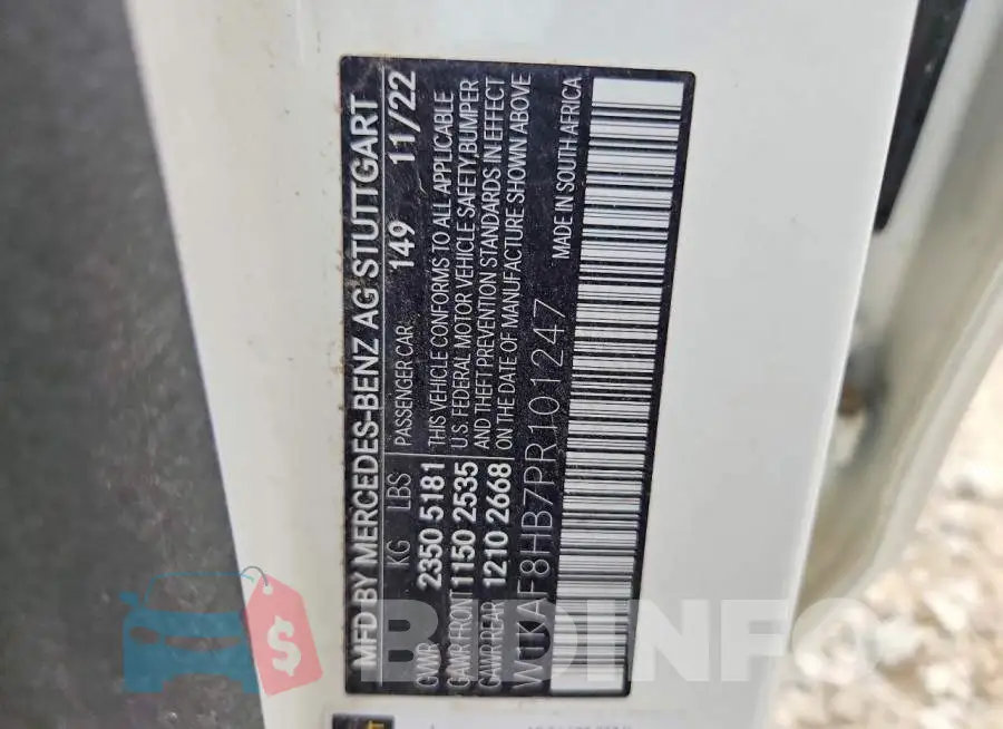 W1KAF8HB7PR101247 Photo# 12