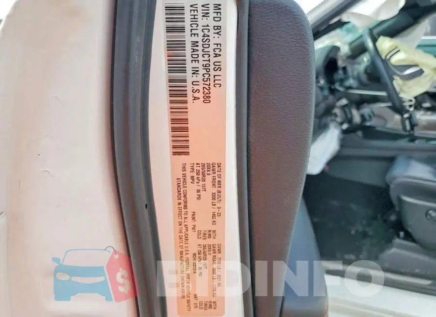 1C4SDJCT9PC572380 Photo# 14