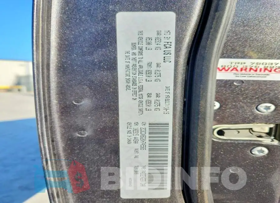 2C3CDXBG2KH745565 Photo# 12
