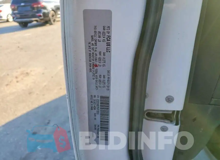 2C3CDXBG7KH719916 Photo# 12