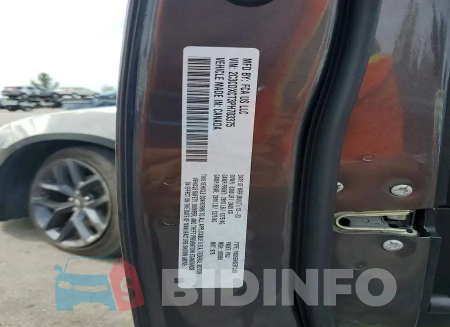 2C3CDXCT3PH703375 Photo# 12