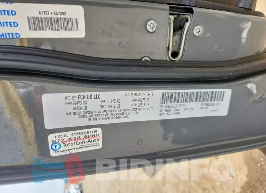 2C3CDXGJ7KH697114 Photo# 12