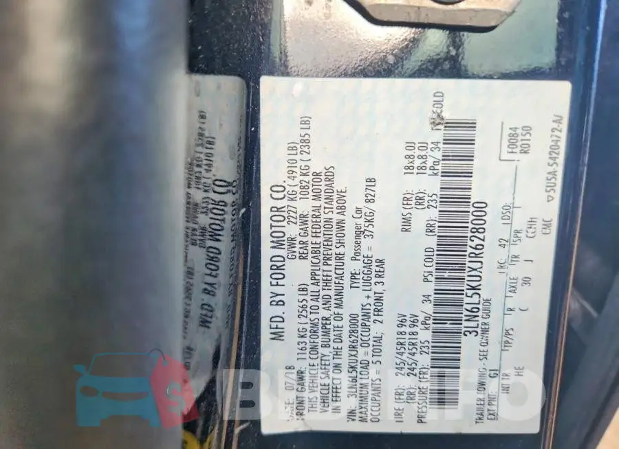 3LN6L5KUXJR628000 Photo# 12