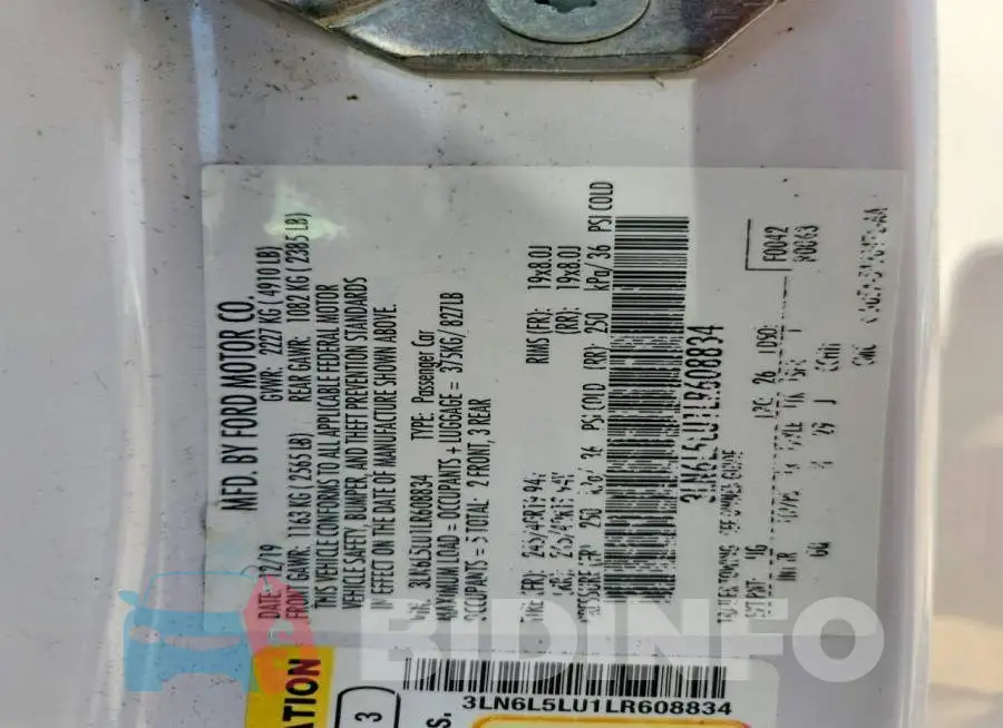3LN6L5LU1LR608834 Photo# 12