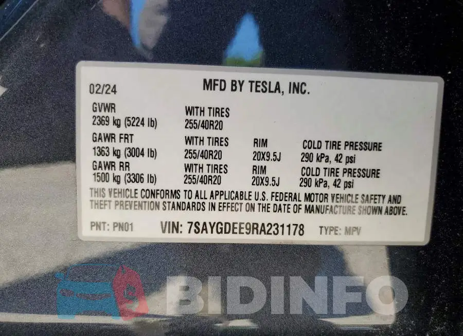 7SAYGDEE9RA231178 Photo# 13