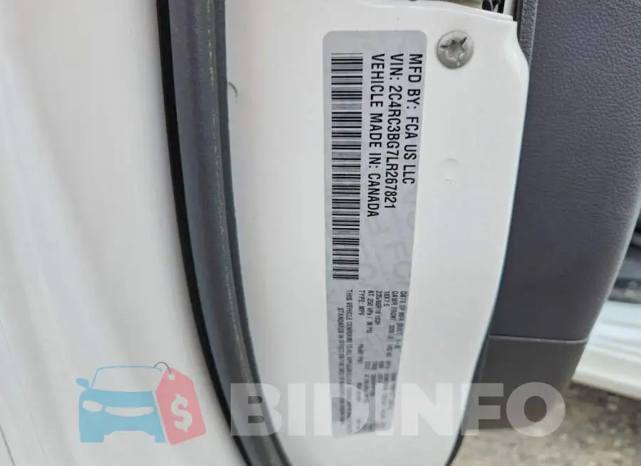 2C4RC3BG7LR267821 Photo# 13