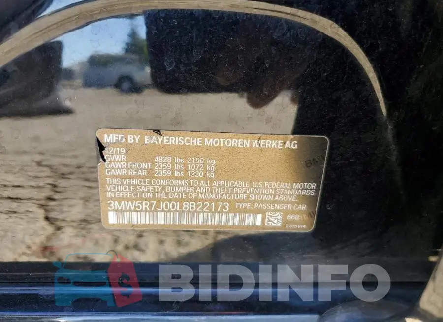 3MW5R7J00L8B22173 Photo# 13