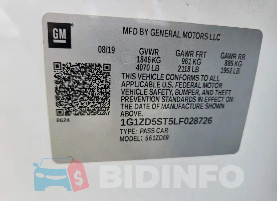 1G1ZD5ST5LF028726 Photo# 12
