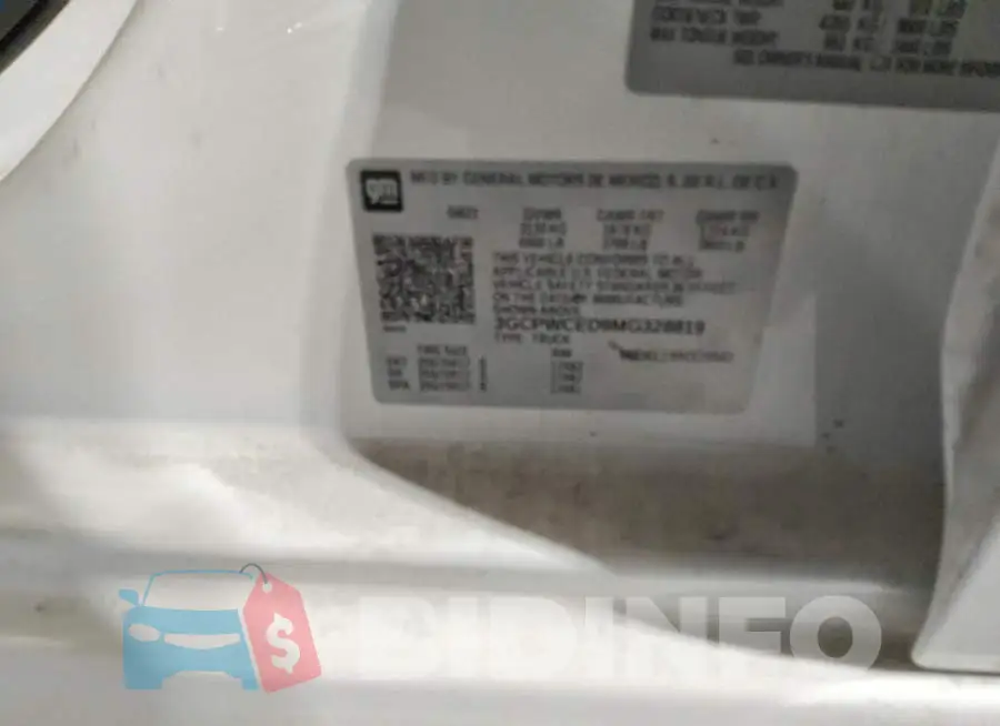 3GCPWCED9MG328819 Photo# 12