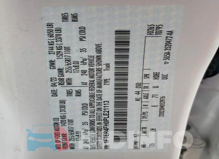 1FTER4FH0PLE21113 Photo# 12